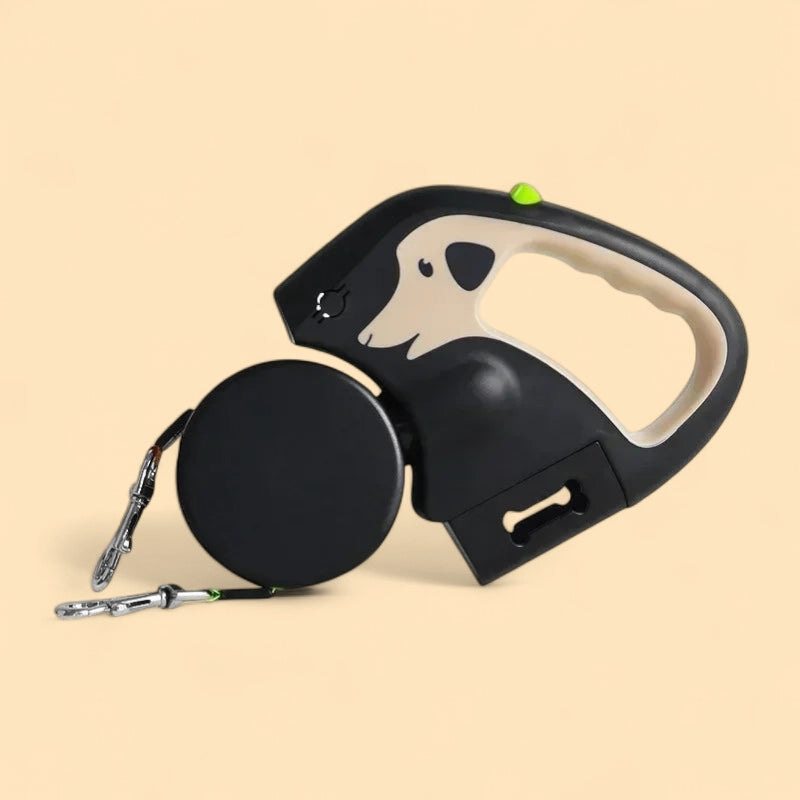 El Pack Paseo Perfecto – Correa Doble con Luz + Bolsas BIO Gratis