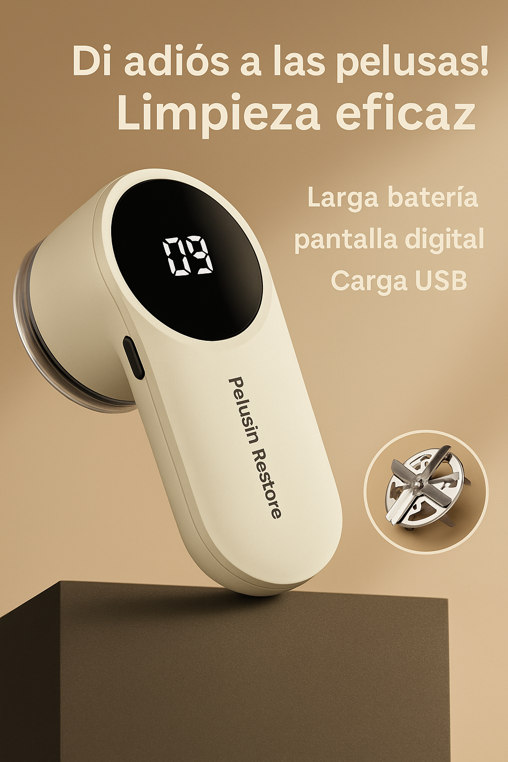 Pelusín Restore – Revive tu ropa, elimina pelusas al instante