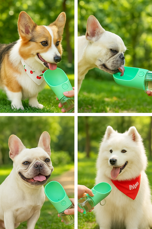 HydroPet Go | Botella de Hidratación Portátil